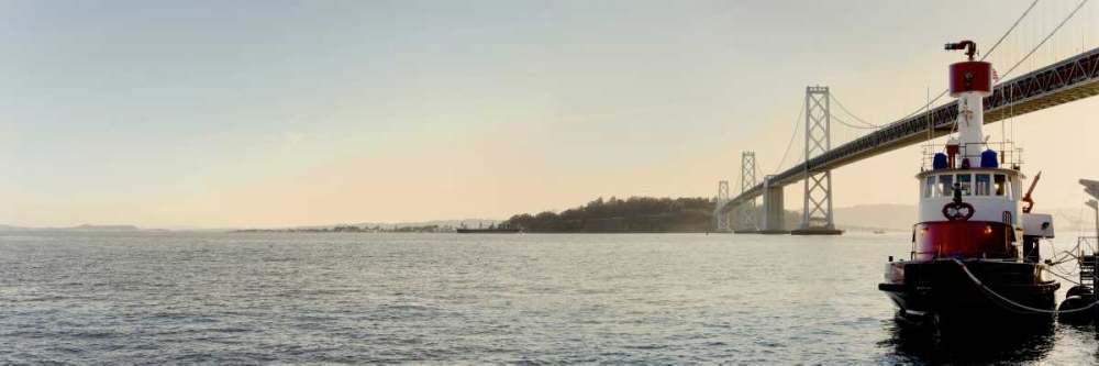 Bay Bridge Pano - 105 art print by Alan Blaustein for $57.95 CAD
