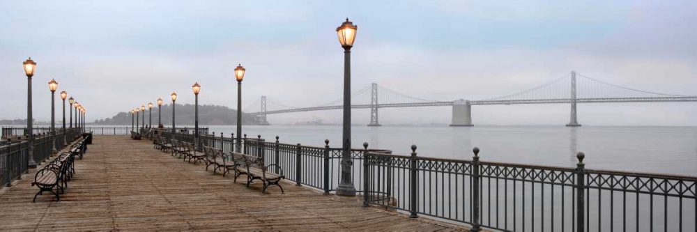 Broadway Pier Pano - 112 art print by Alan Blaustein for $57.95 CAD