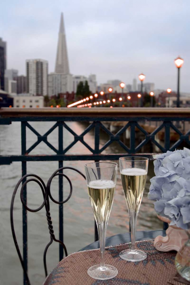 Dream Cafe Broadway Pier - 20 art print by Alan Blaustein for $57.95 CAD