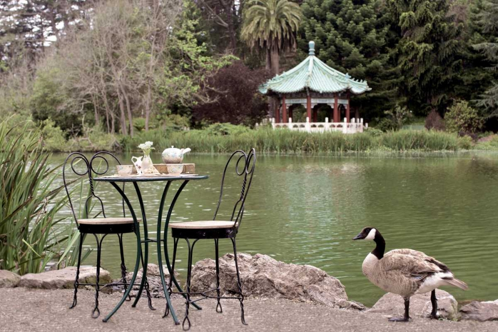 Dream Cafe Stow Lake - 48 art print by Alan Blaustein for $57.95 CAD