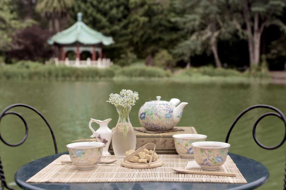 Dream Cafe Stow Lake - 49 art print by Alan Blaustein for $57.95 CAD