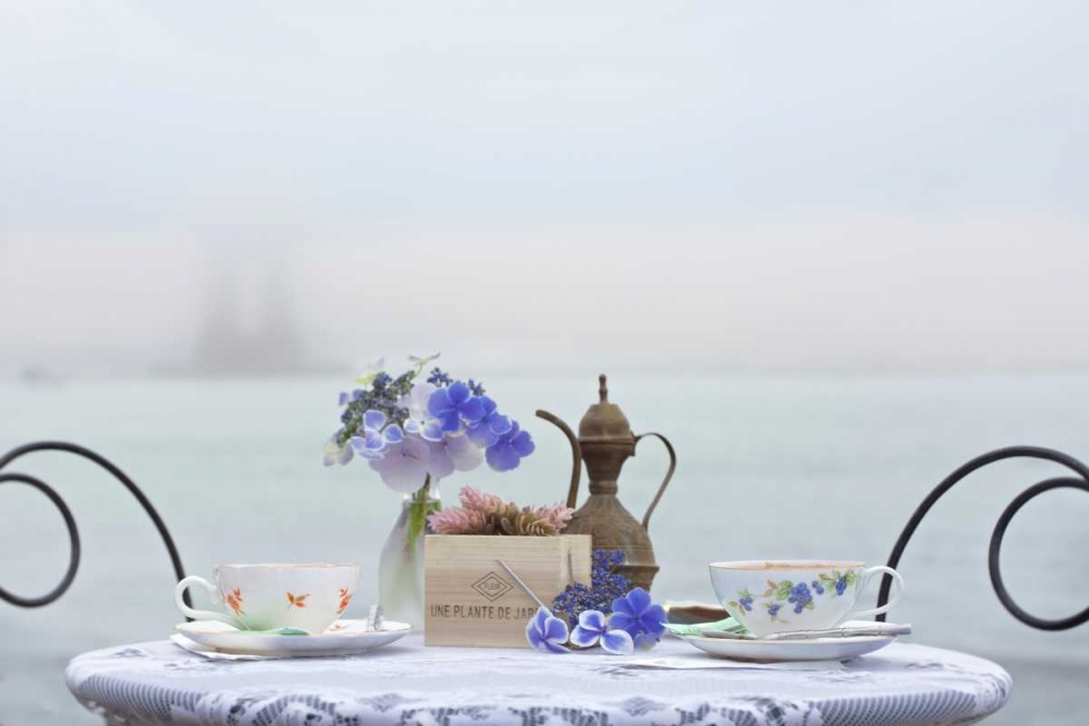 Dream Cafe Golden Gate Bridge - 60 art print by Alan Blaustein for $57.95 CAD