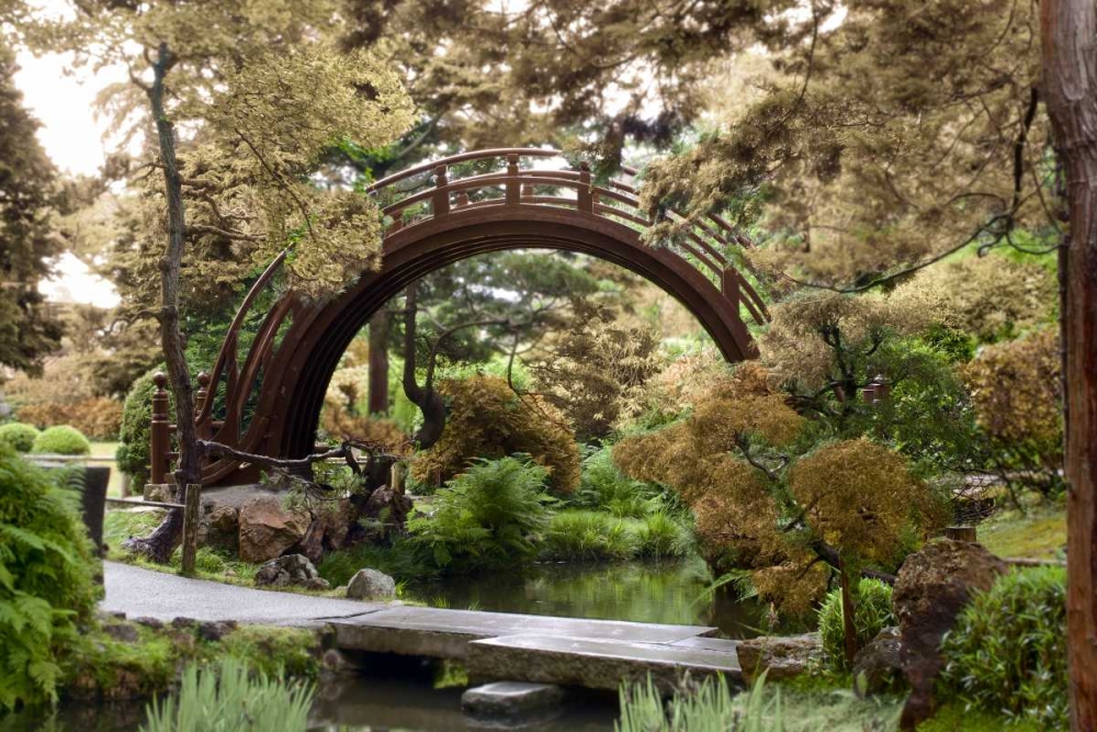 Japanese Bridge - 1 art print by Alan Blaustein for $57.95 CAD