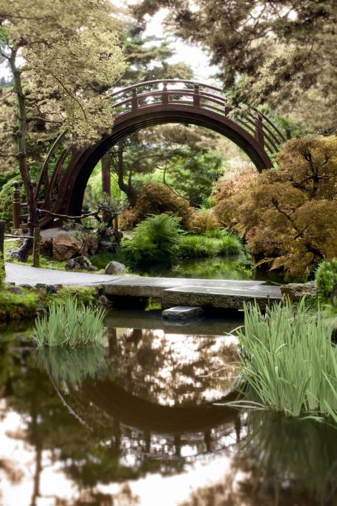 Japanese Bridge - 2 art print by Alan Blaustein for $57.95 CAD