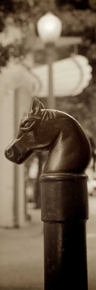 Hitching Post Pano - 1 art print by Alan Blaustein for $57.95 CAD