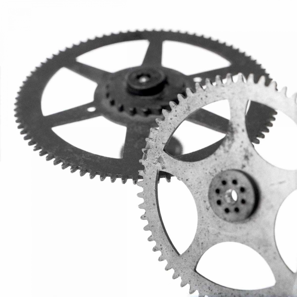 Retro- Gears - 1 art print by Alan Blaustein for $57.95 CAD