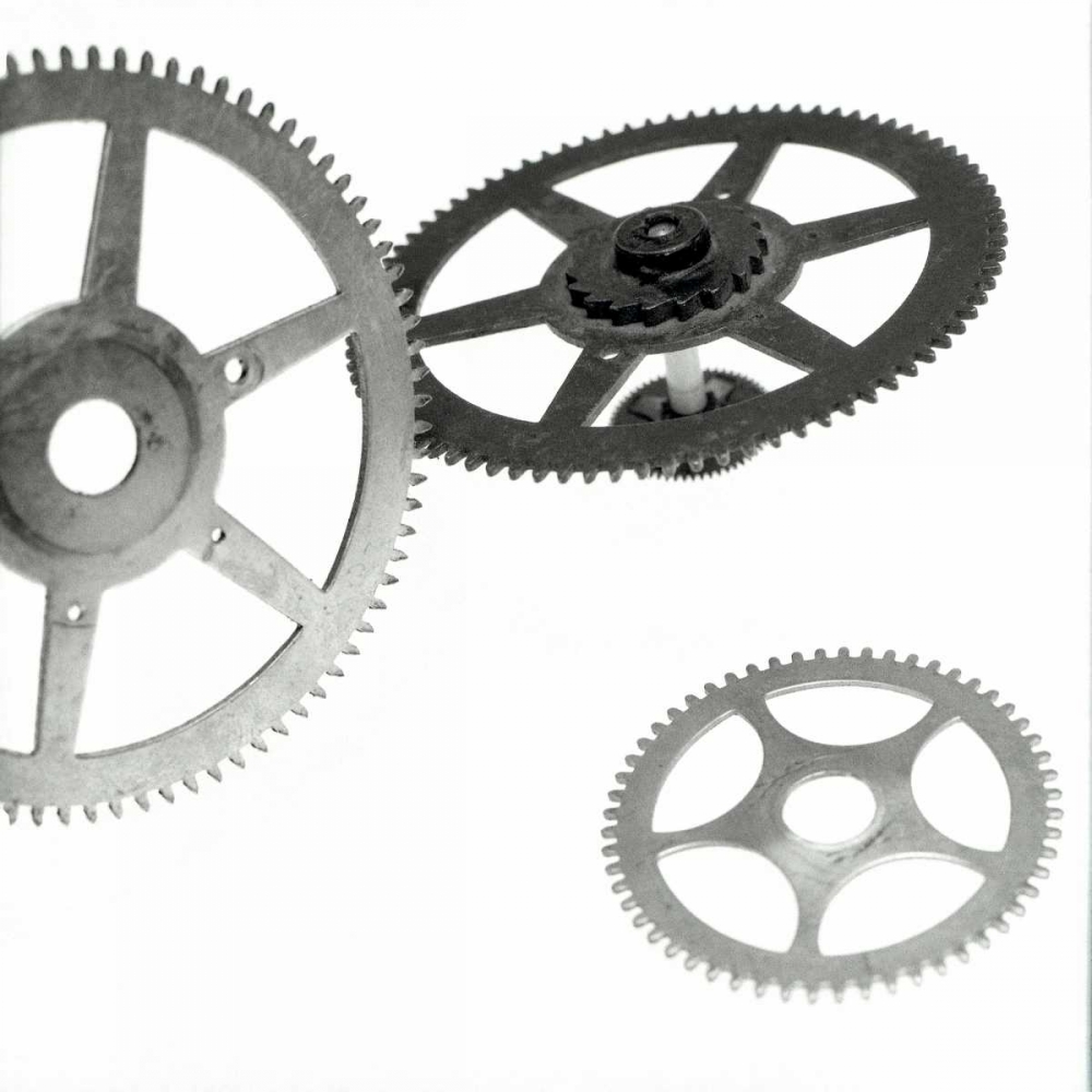 Retro- Gears - 3 art print by Alan Blaustein for $57.95 CAD