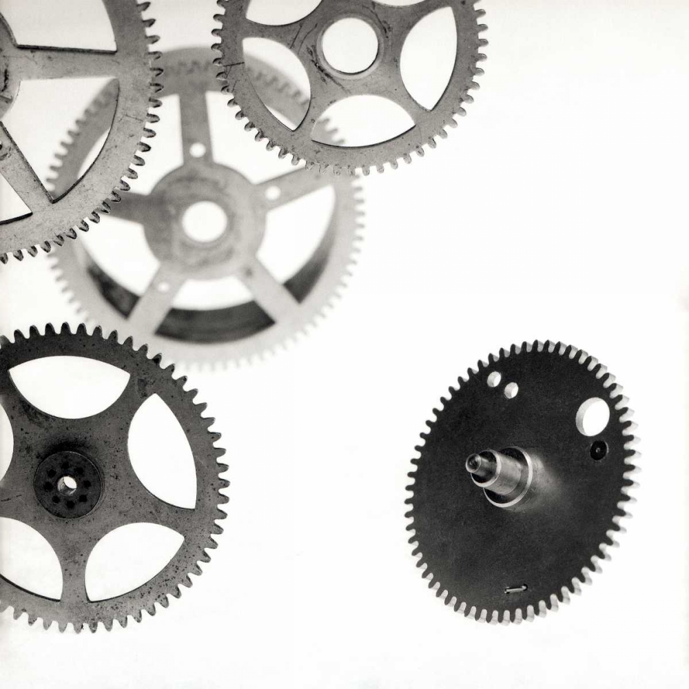 Retro- Gears - 7 art print by Alan Blaustein for $57.95 CAD
