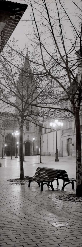 Oviedo Cathedral y Bancs art print by Alan Blaustein for $57.95 CAD