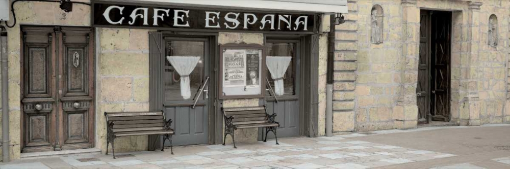 Cafe Espana Pano - 1 art print by Alan Blaustein for $57.95 CAD