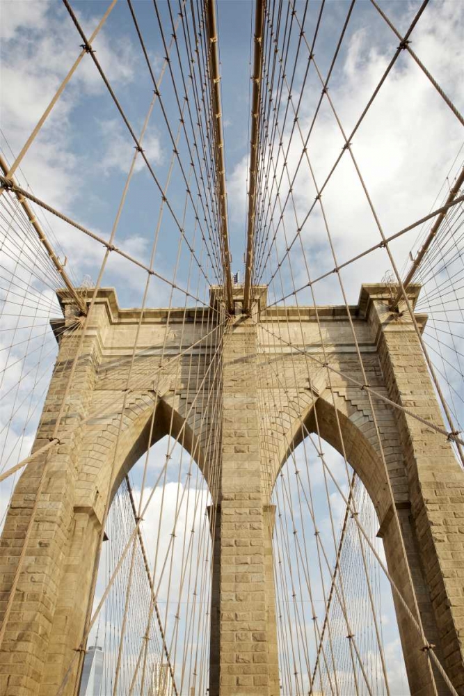 Brooklyn Bridge art print by Alan Blaustein for $57.95 CAD
