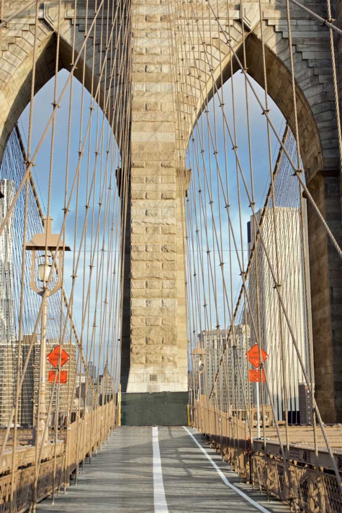 Brooklyn Bridge art print by Alan Blaustein for $57.95 CAD