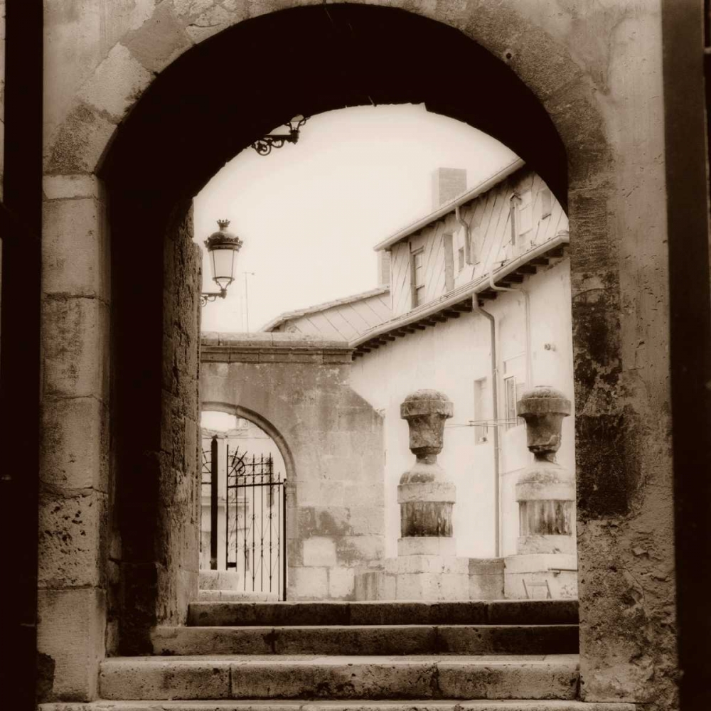Courtyard in Burgos art print by Alan Blaustein for $57.95 CAD