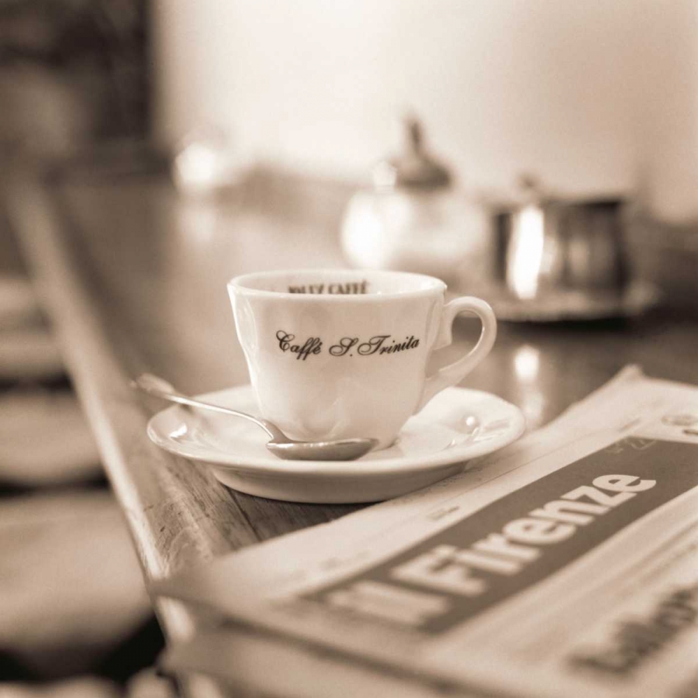 Caffe Firenze art print by Alan Blaustein for $57.95 CAD