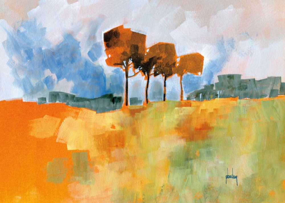 Four Trees art print by Paul Bailey for $57.95 CAD