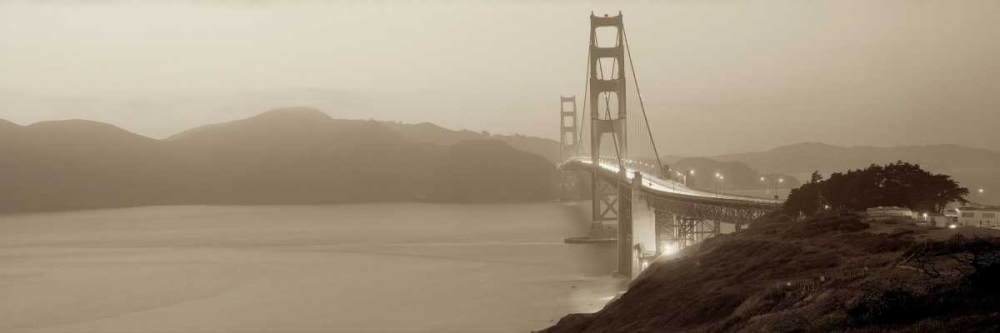 Bridge Illuminated art print by Alan Blaustein for $57.95 CAD