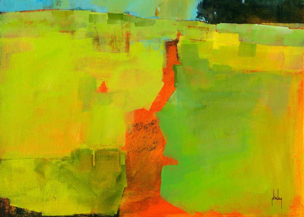Orange Path art print by Paul Bailey for $57.95 CAD
