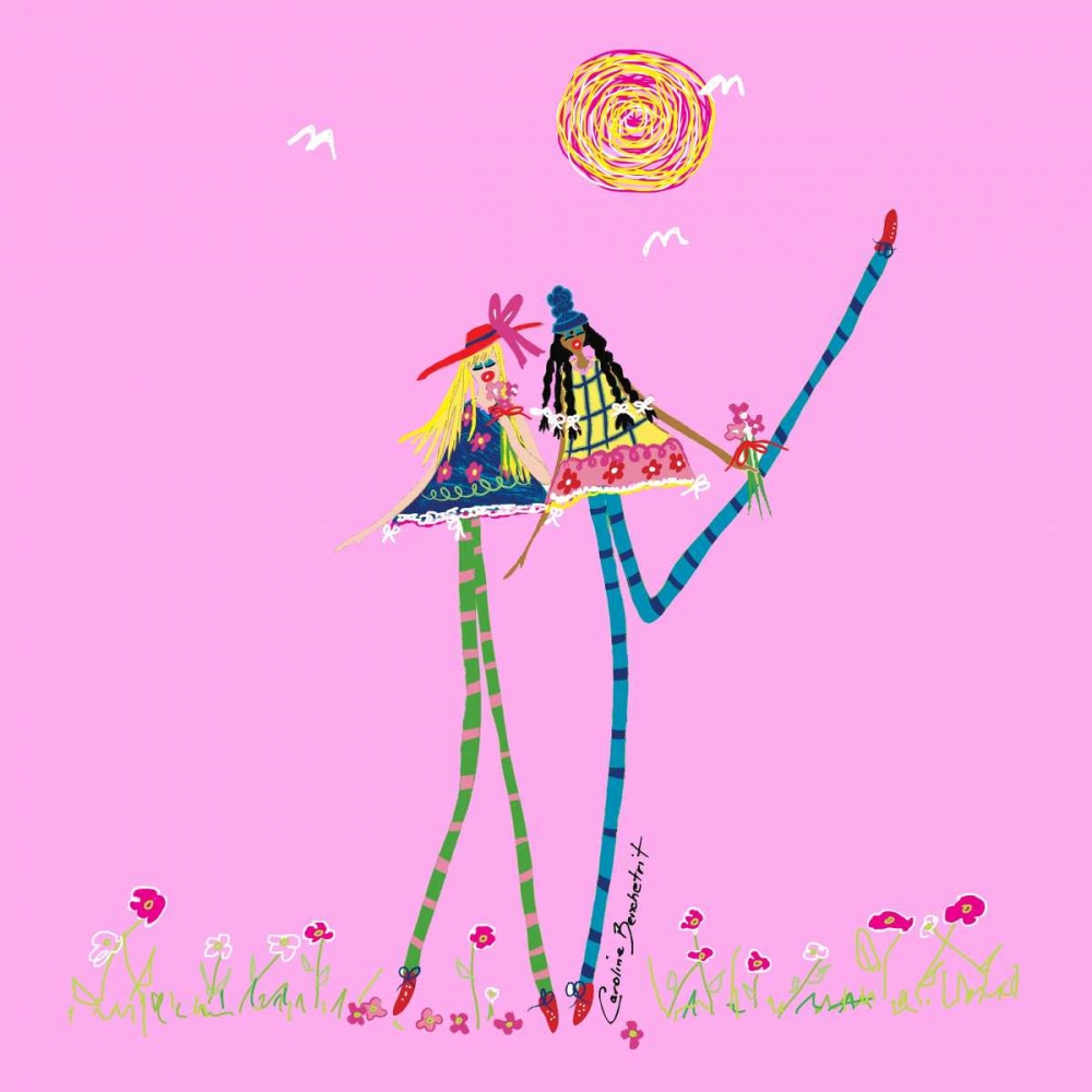 Best Friends art print by Caroline Benchetrit for $57.95 CAD