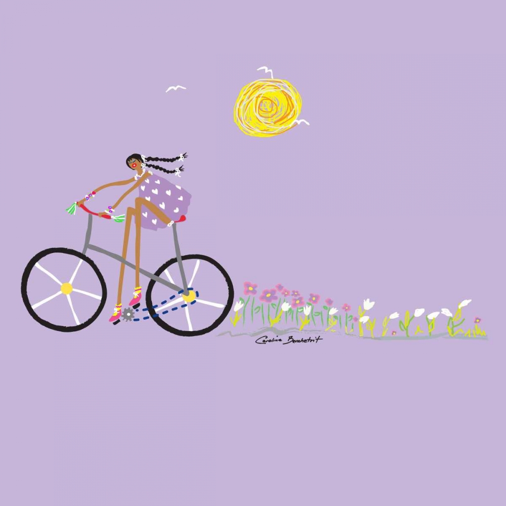 Tour de Girls 2 art print by Caroline Benchetrit for $57.95 CAD