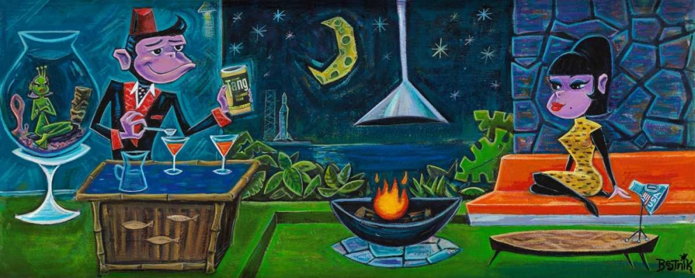 Tang Time art print by Beatnik (Graeme Mckim) for $57.95 CAD