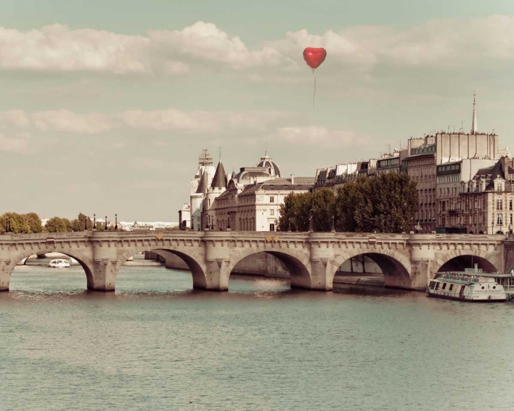 Paris Bridges art print by Keri Bevan for $57.95 CAD