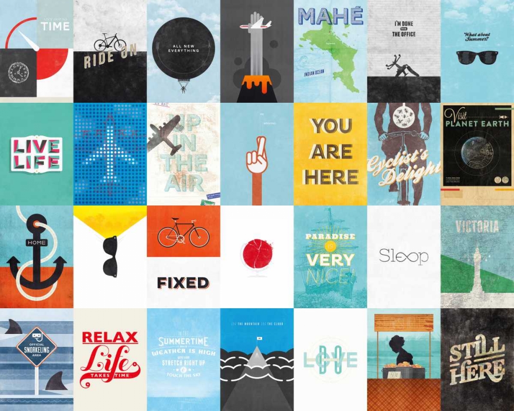 Leisure Travel Vacation art print by Hannes Beer for $57.95 CAD