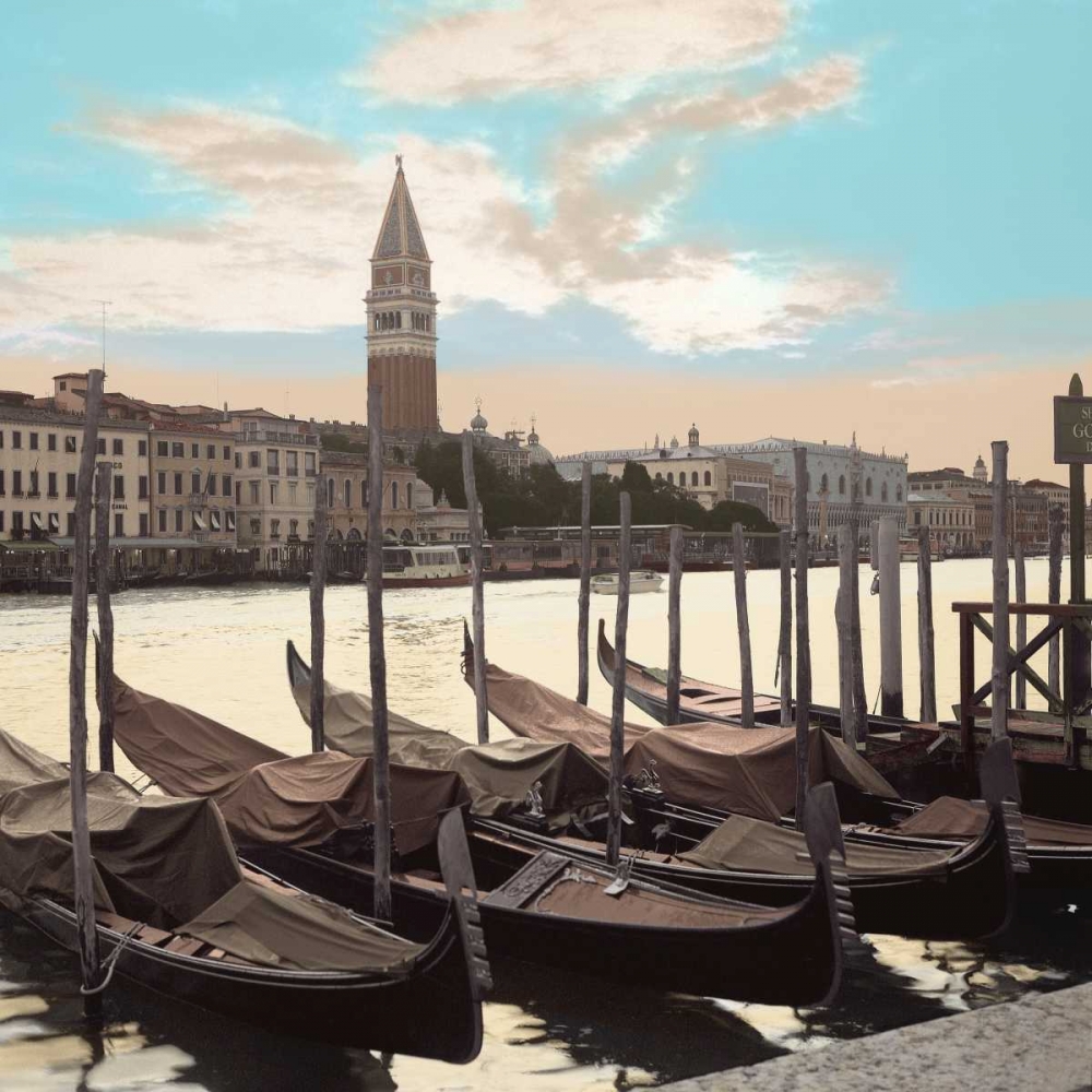 Campanile Vista with Gondolas art print by Alan Blaustein for $57.95 CAD