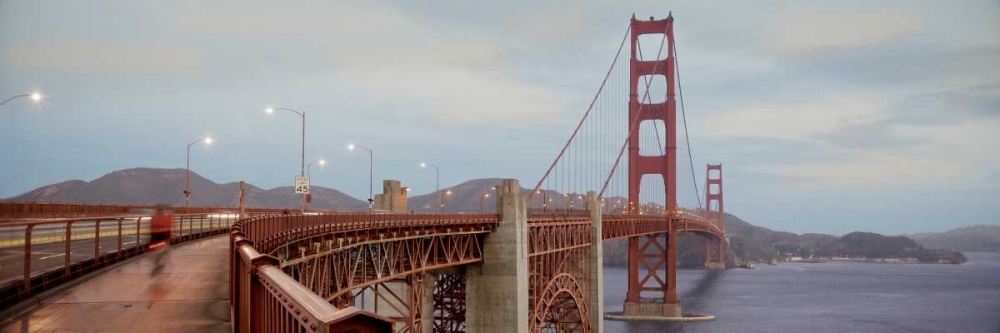 Morning Ride on the Bridge #2 art print by Alan Blaustein for $57.95 CAD