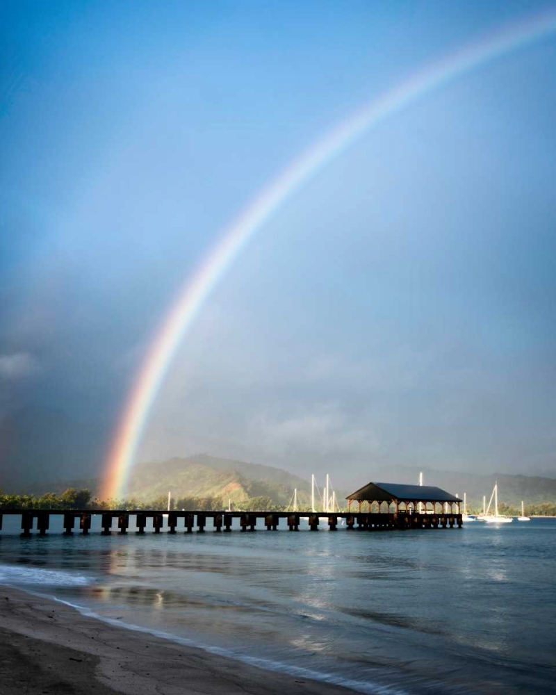 Rainbows at Hanalei II art print by Daniel Burt for $57.95 CAD