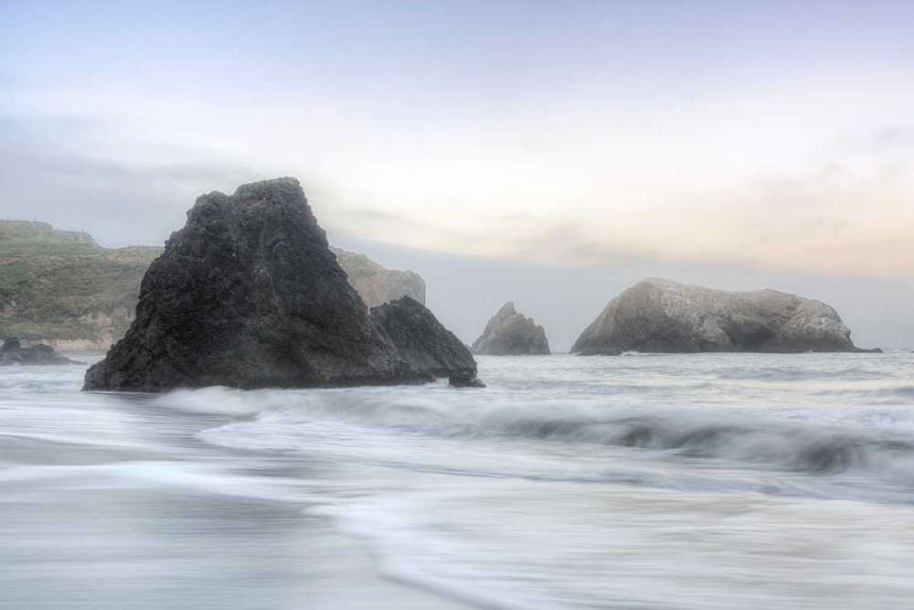 Crescent Beach Waves 1 art print by Alan Blaustein for $57.95 CAD