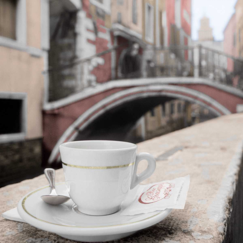 Canal Espresso Bar Guiseppi art print by Alan Blaustein for $57.95 CAD