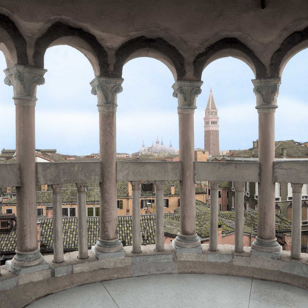 Arches with Campanile Vista art print by Alan Blaustein for $57.95 CAD
