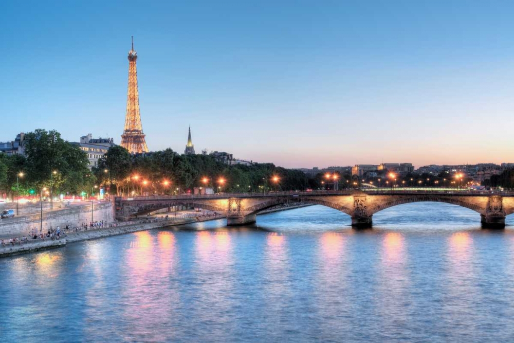 Twilight on the Seine art print by Alan Blaustein for $57.95 CAD