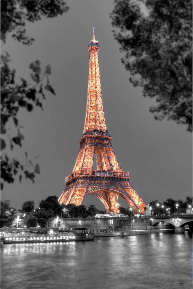 Nuit sur la Seine art print by Alan Blaustein for $57.95 CAD