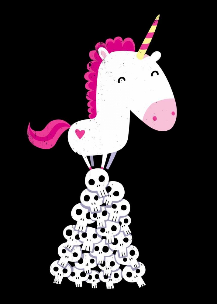 Killer Unicorn art print by Michael Buxton for $57.95 CAD