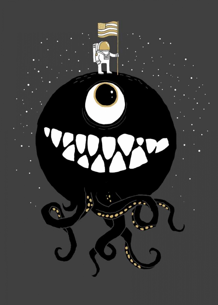 Space Oddity art print by Michael Buxton for $57.95 CAD