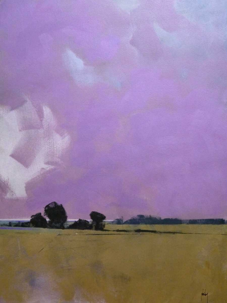 Over the Fields to the Distant Sea art print by Paul Bailey for $57.95 CAD