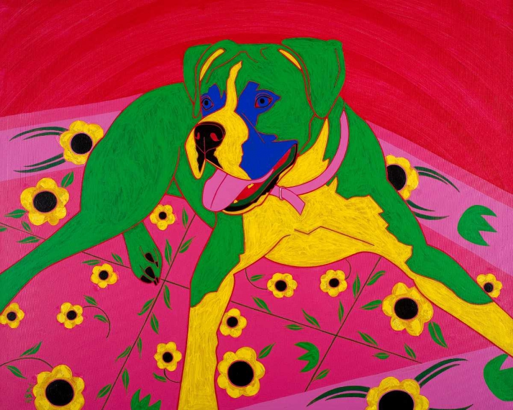 Courageous Clown art print by Angela Bond for $57.95 CAD