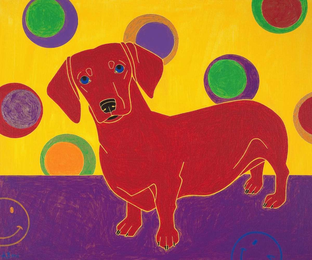 Foot Long Fun III art print by Angela Bond for $57.95 CAD