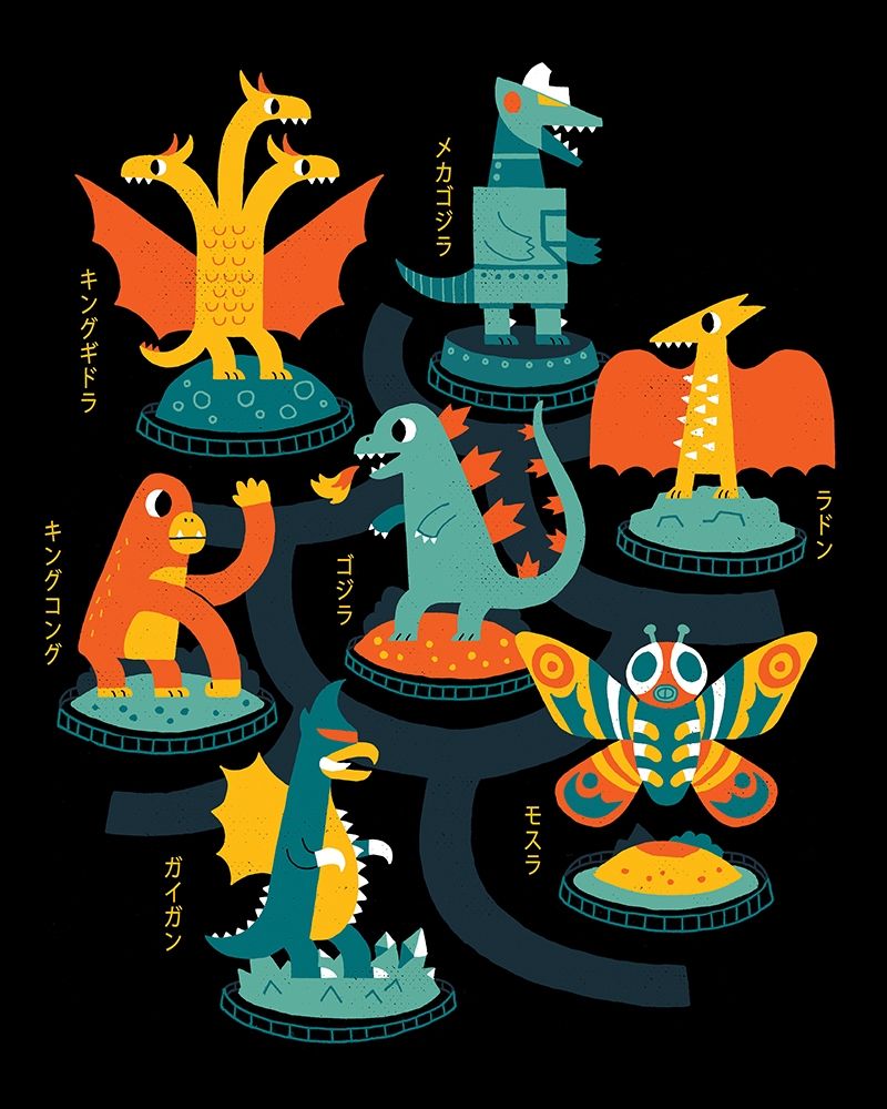 Tokyo Zoo art print by Michael Buxton for $57.95 CAD
