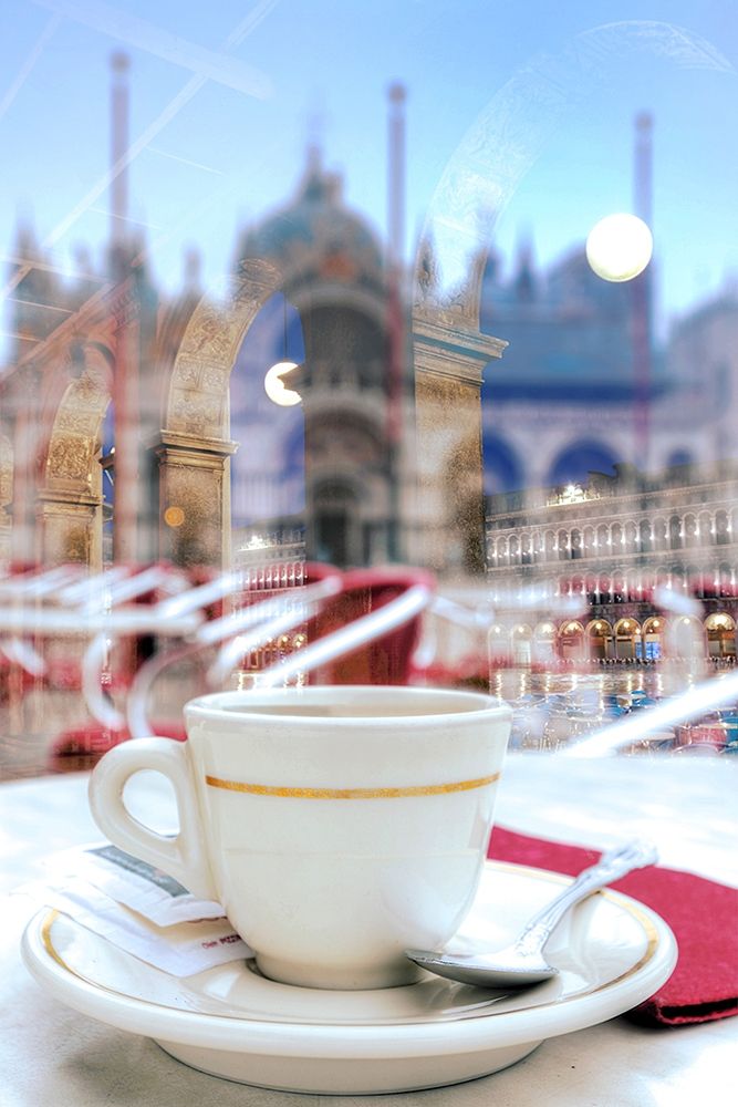Caffe Florian Sunrise art print by Alan Blaustein for $57.95 CAD