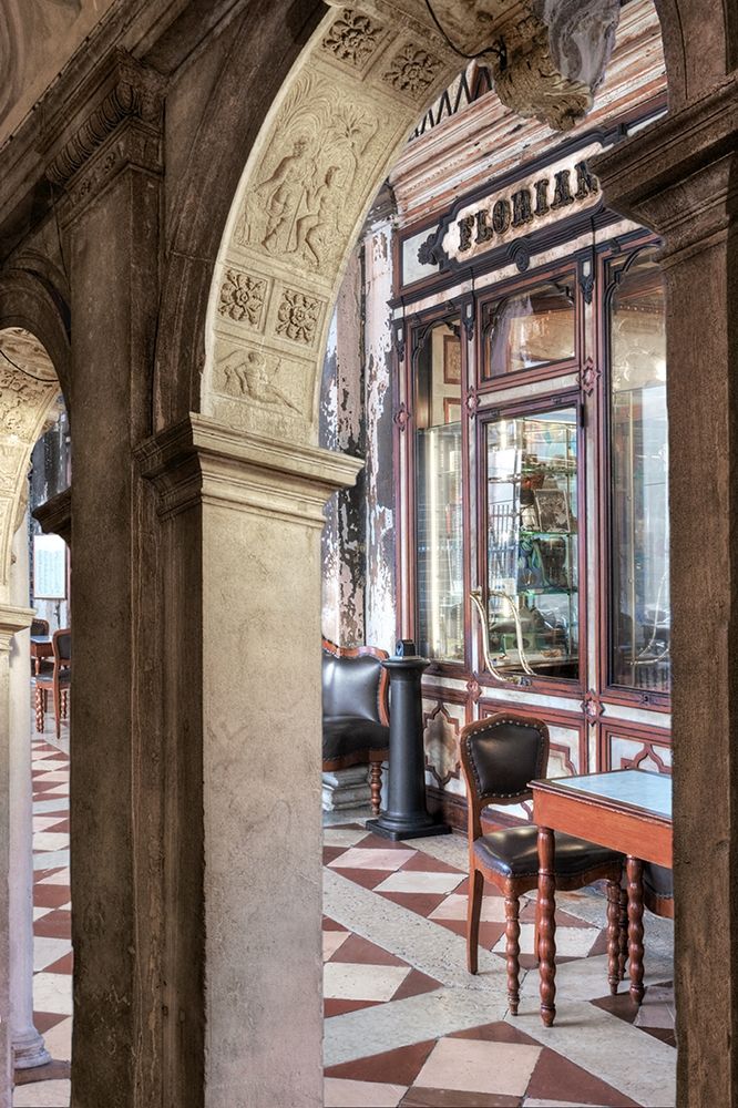 Caffe Florian Arc 1 art print by Alan Blaustein for $57.95 CAD