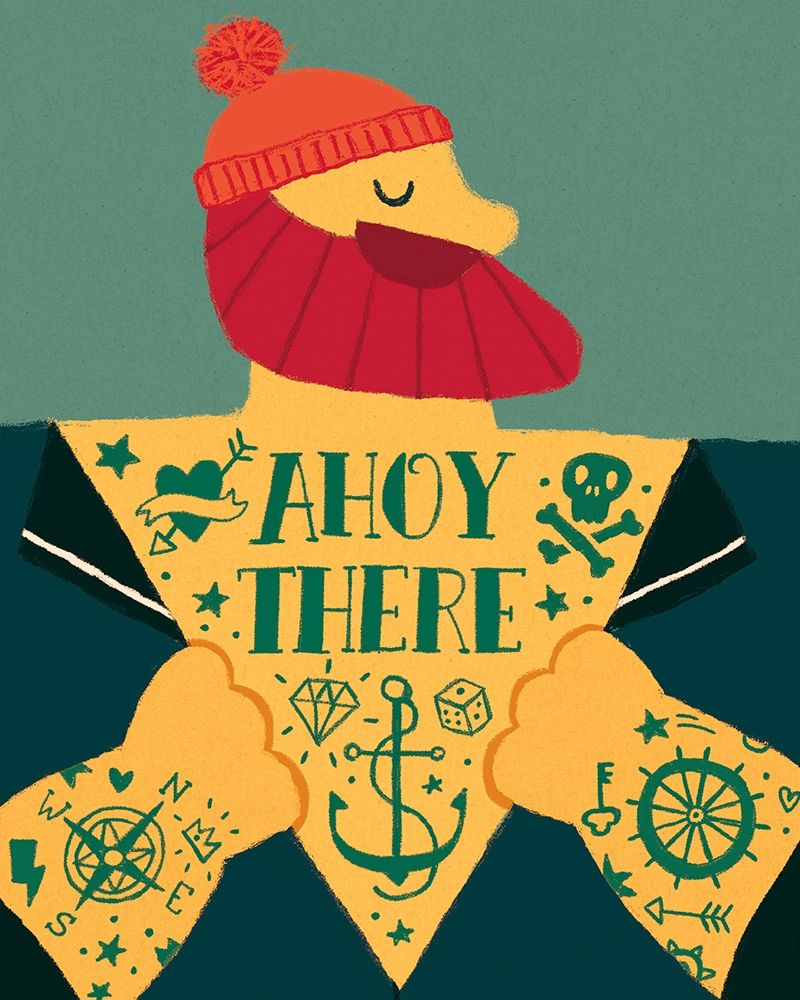 Ahoy There art print by Michael Buxton for $57.95 CAD