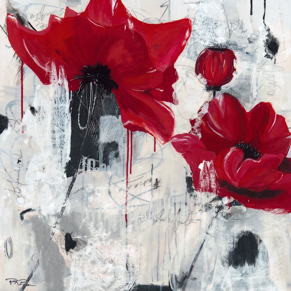 Poppy Love art print by Pamela K. Beer for $57.95 CAD