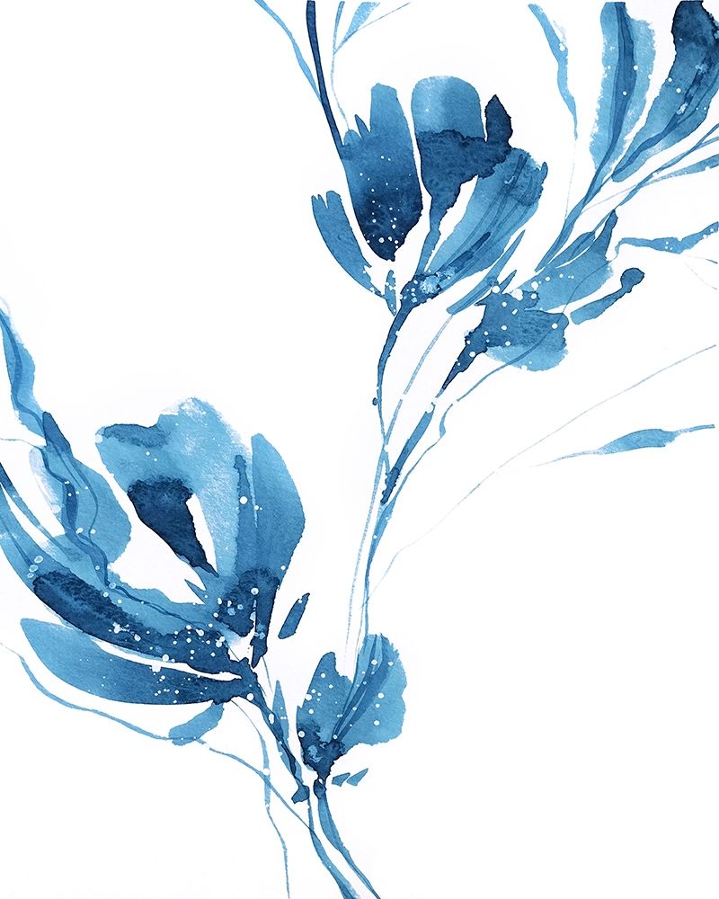 Blue Move 1 art print by Lesia Binkin for $57.95 CAD