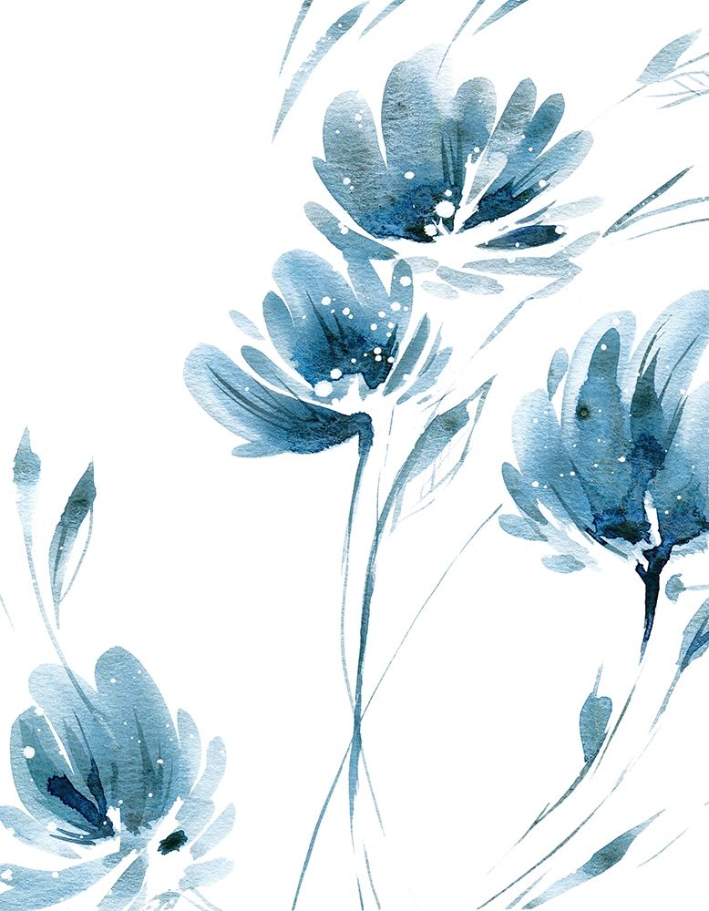 Blue Move 2 art print by Lesia Binkin for $57.95 CAD