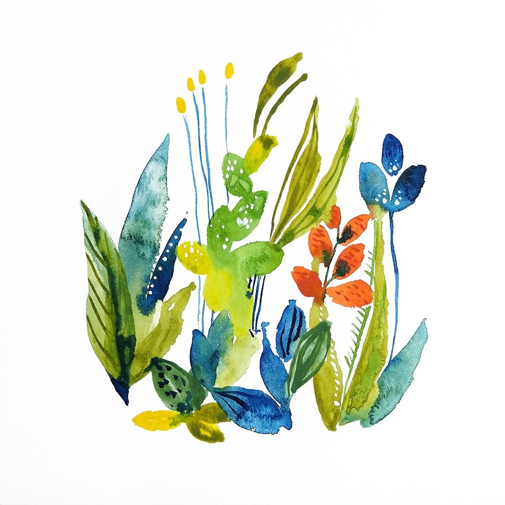 English Garden 1 art print by Lesia Binkin for $57.95 CAD