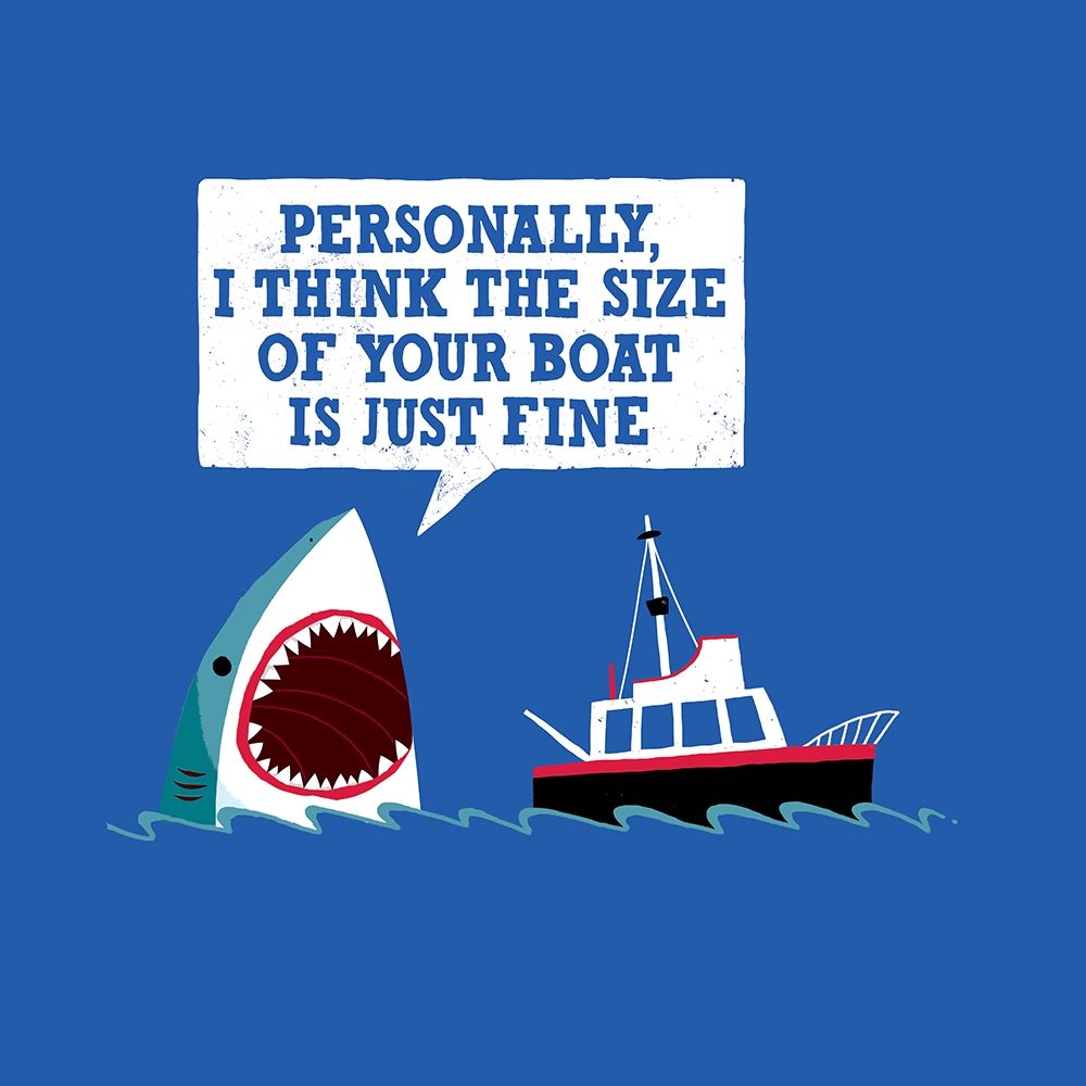 Polite Jaws art print by Michael Buxton for $57.95 CAD