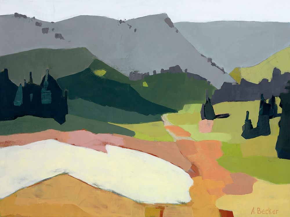 Snow Patch art print by Anne Becker for $57.95 CAD