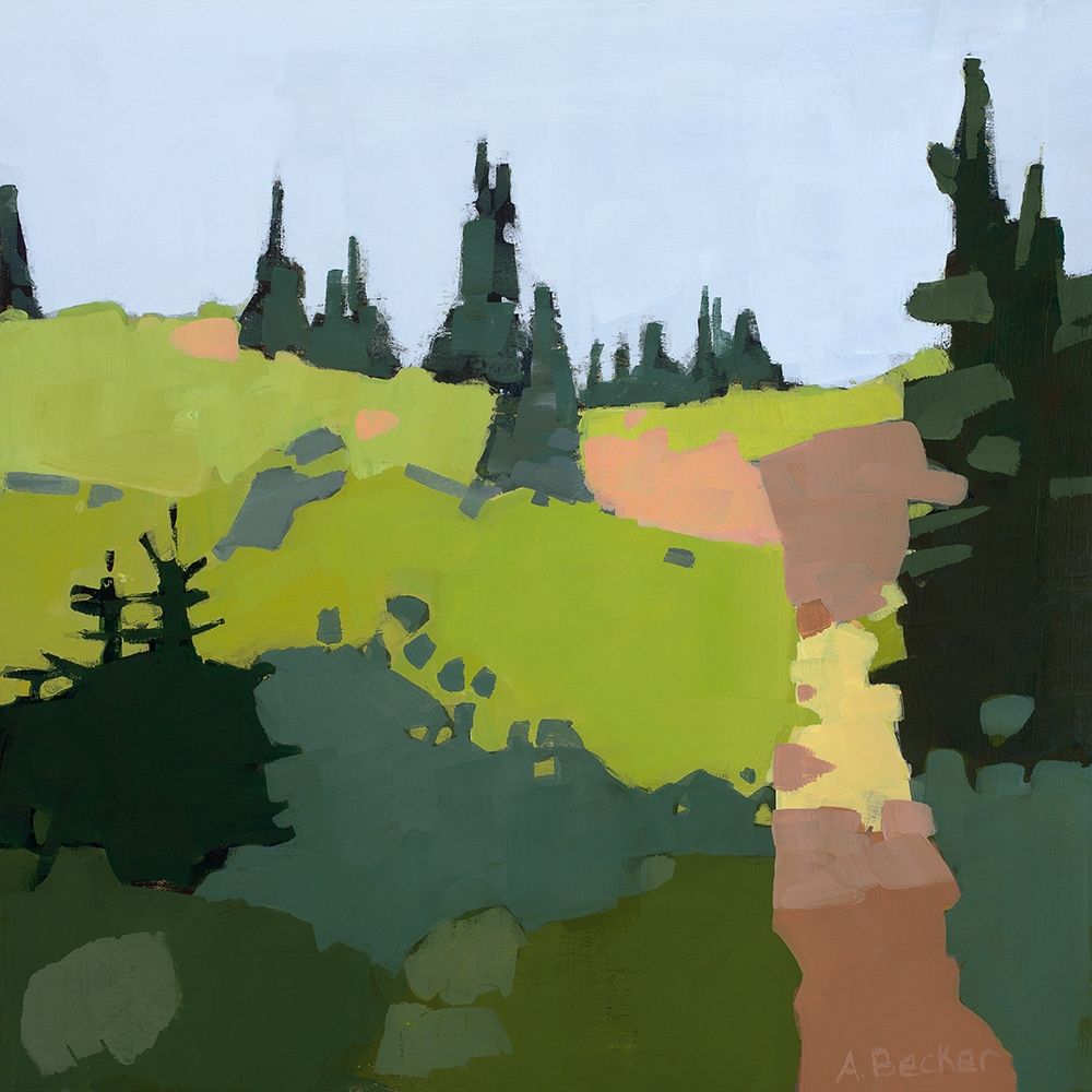Trail to The Top art print by Anne Becker for $57.95 CAD